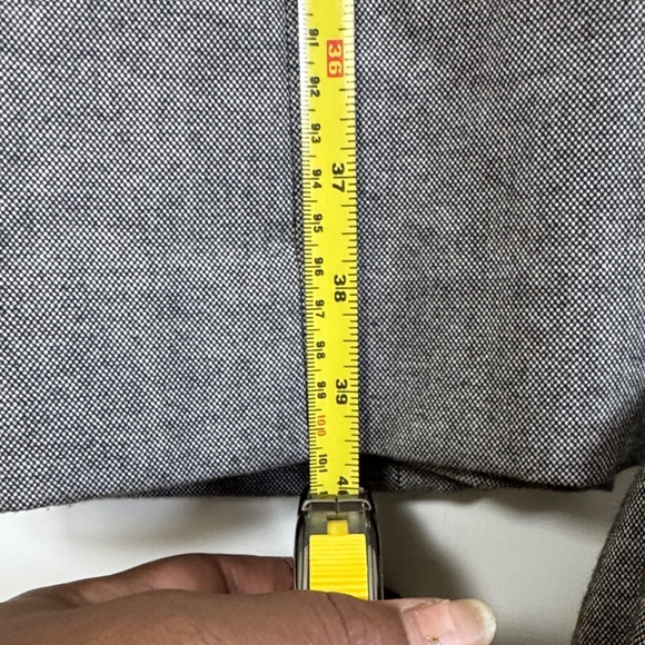 Gray Ruffled Blazer - Picture 6 of 10